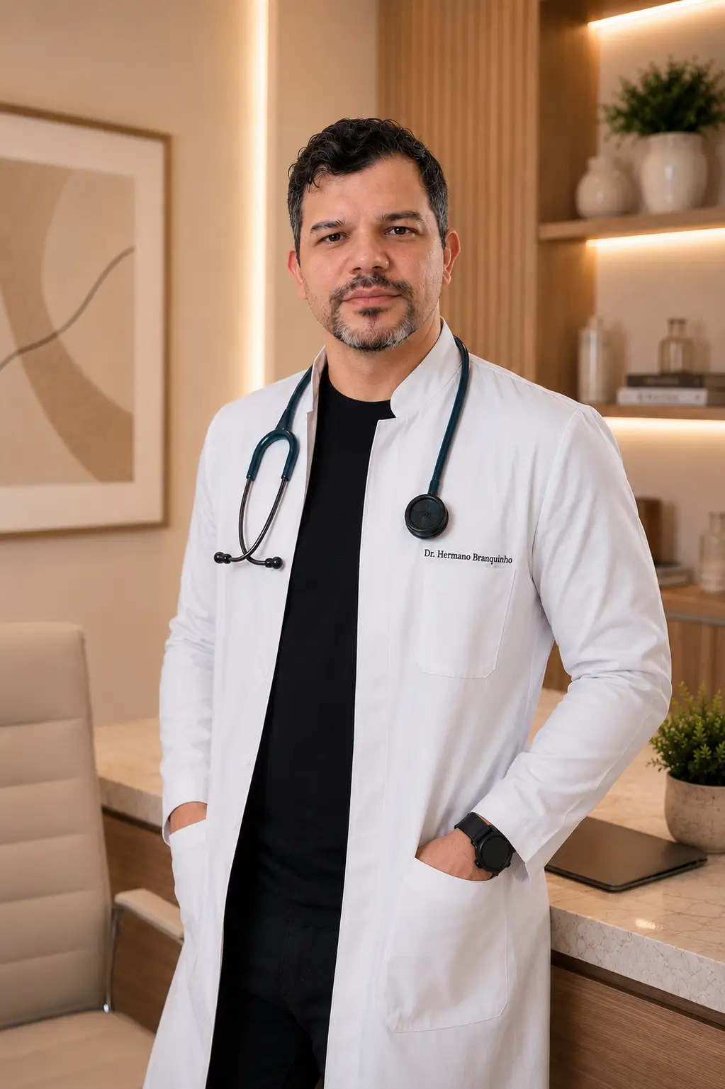 Sobre Dr. Hermano Branquinho em atendimento